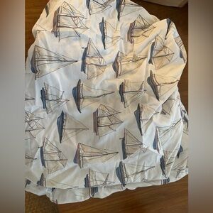 Caitlin Wilson kids sailboat crib sheet
